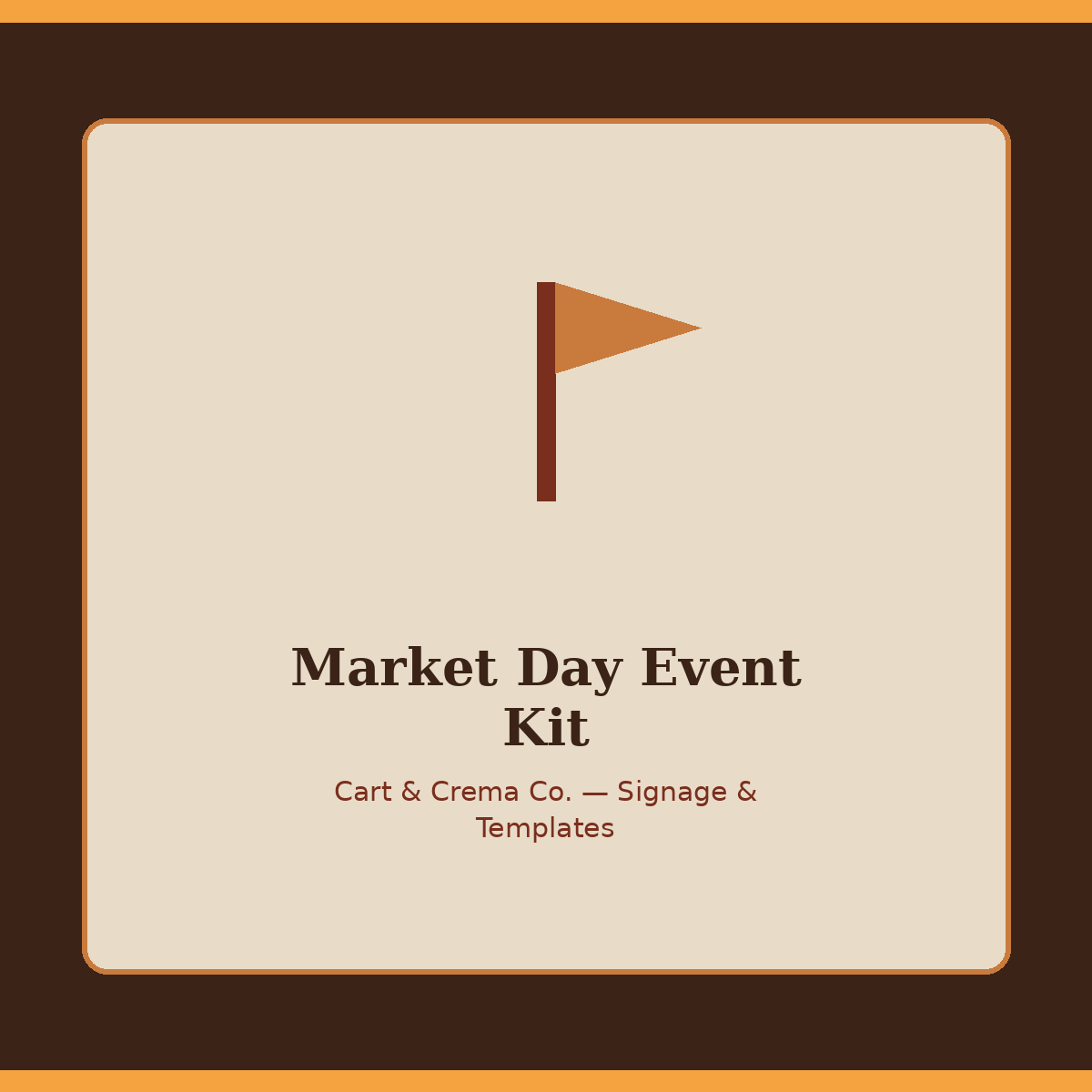 Market Day Event Kit